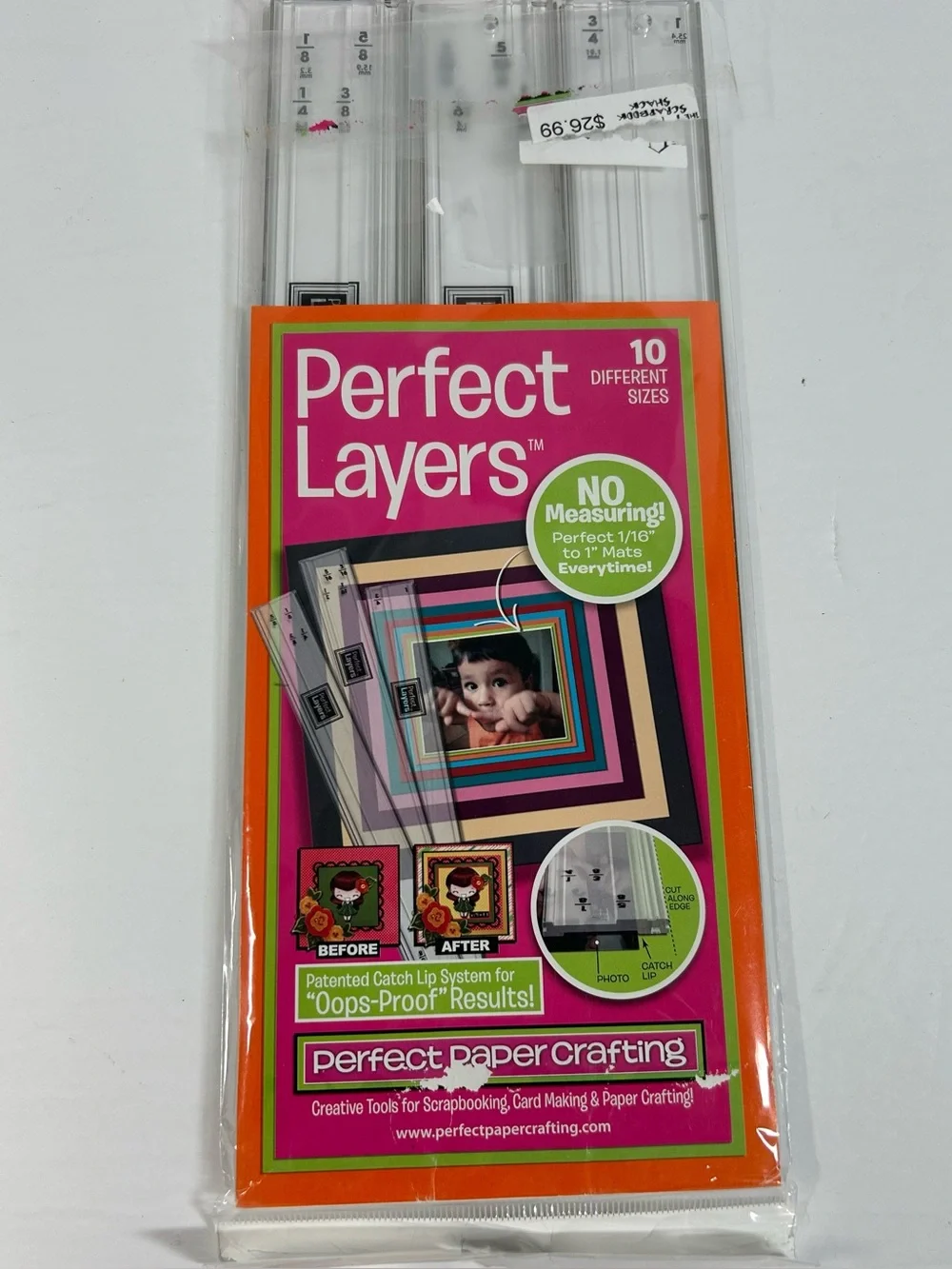 Perfect Layers matting layering border making tool rulers for papercrafting